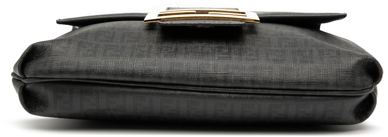 Fendi Zucchino Spalmati Crossbody Zwart