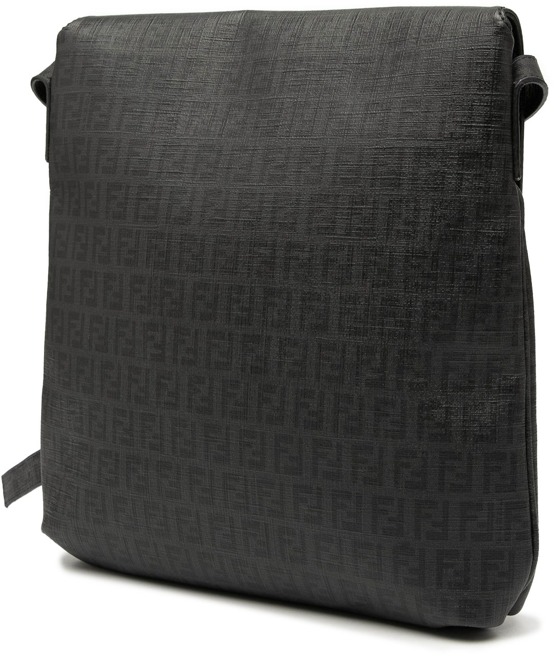 Fendi Zucchino Spalmati Crossbody Zwart