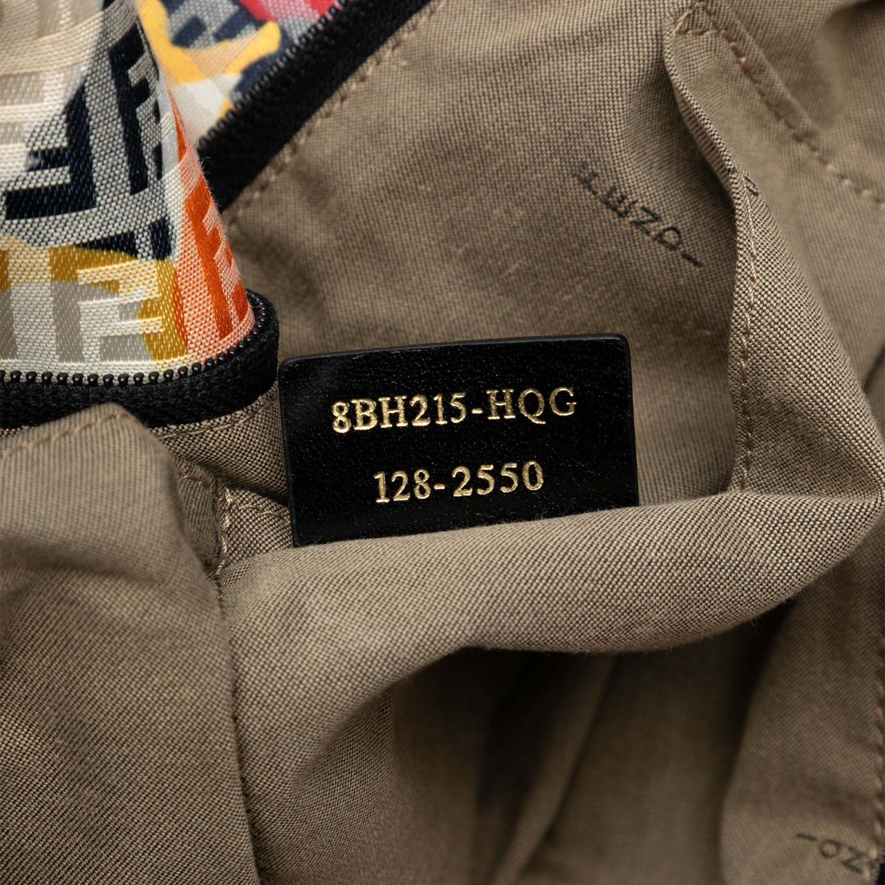 Fendi Zucchino Canvas Floral Forever Tote Grijs