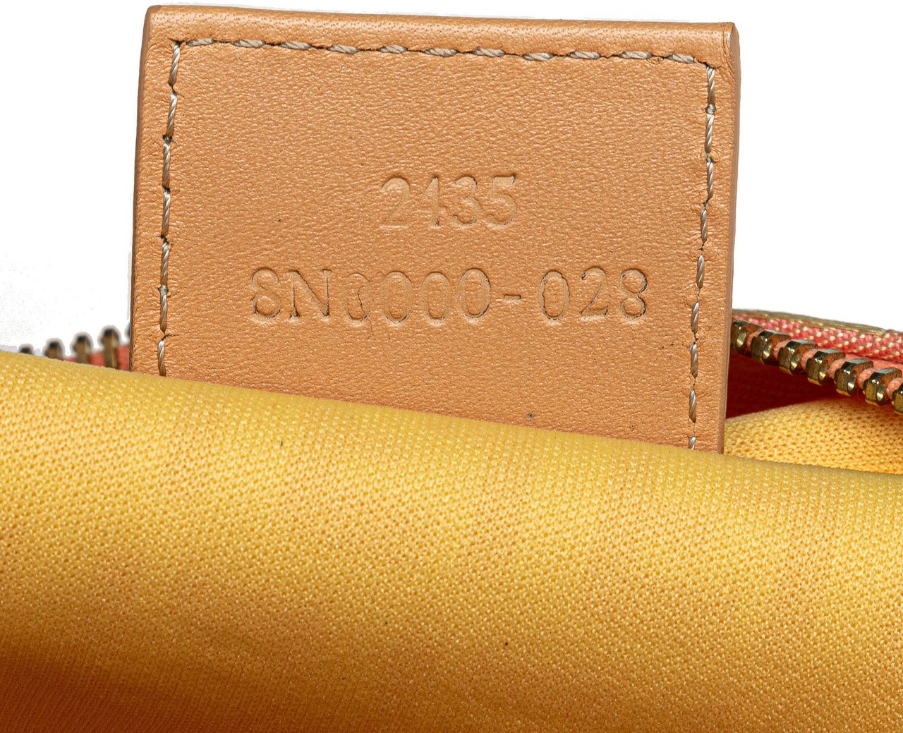 Fendi Mini Zucchino Canvas Handbag Roze