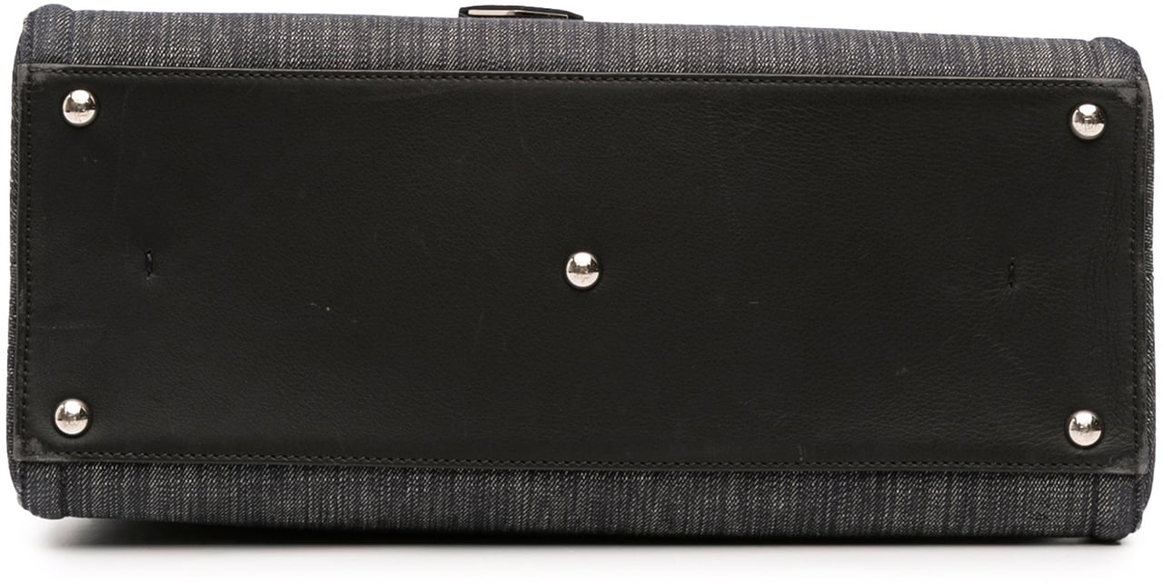 Fendi Denim 3Jours Tote Zwart