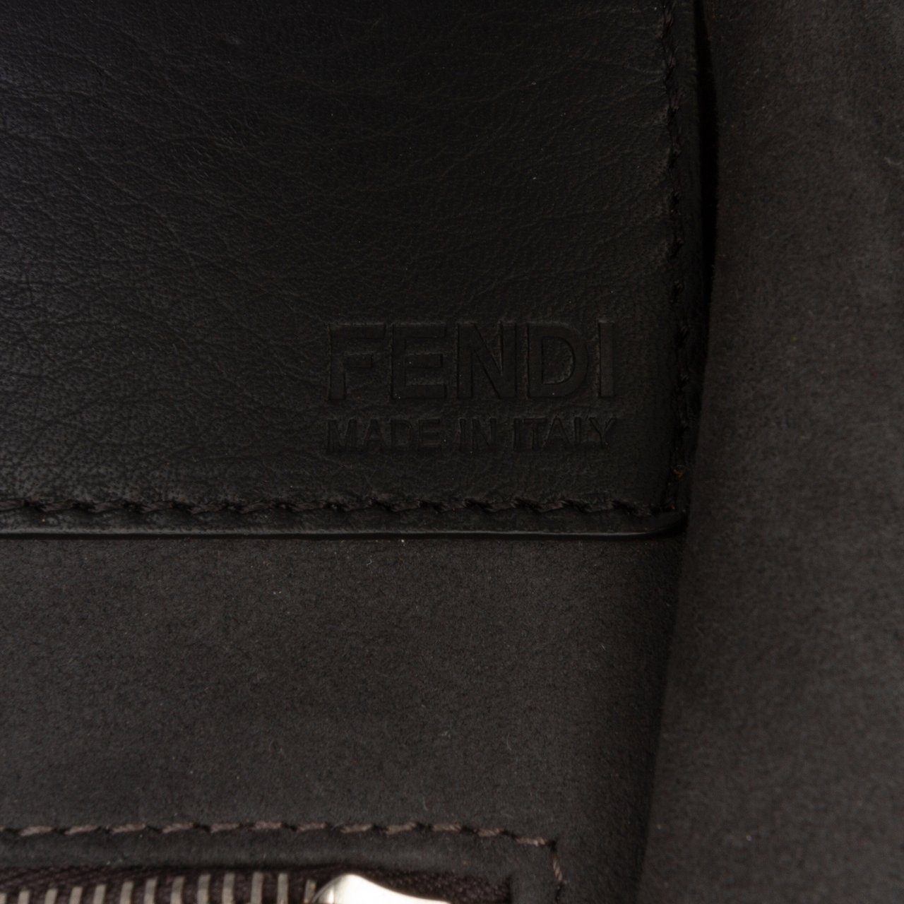 Fendi Denim 3Jours Tote Zwart