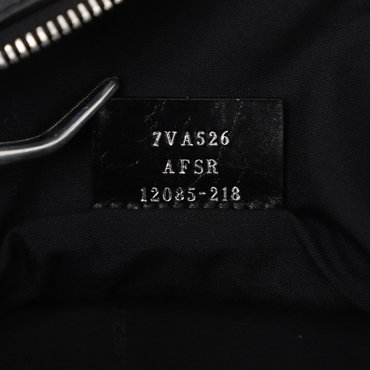 Fendi Sarah Coleman Leather Fisheye Belt Bag Zwart