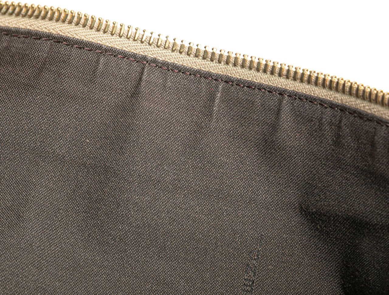 Fendi Zucchino Canvas Crossbody Bruin