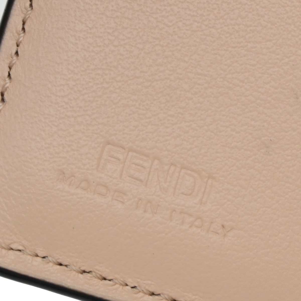 Fendi Fendi F is Fendi Trifold Wallet Leather Micro Roze