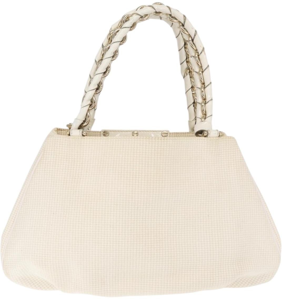 Fendi Fendi Mia Tote Canvas Small Wit
