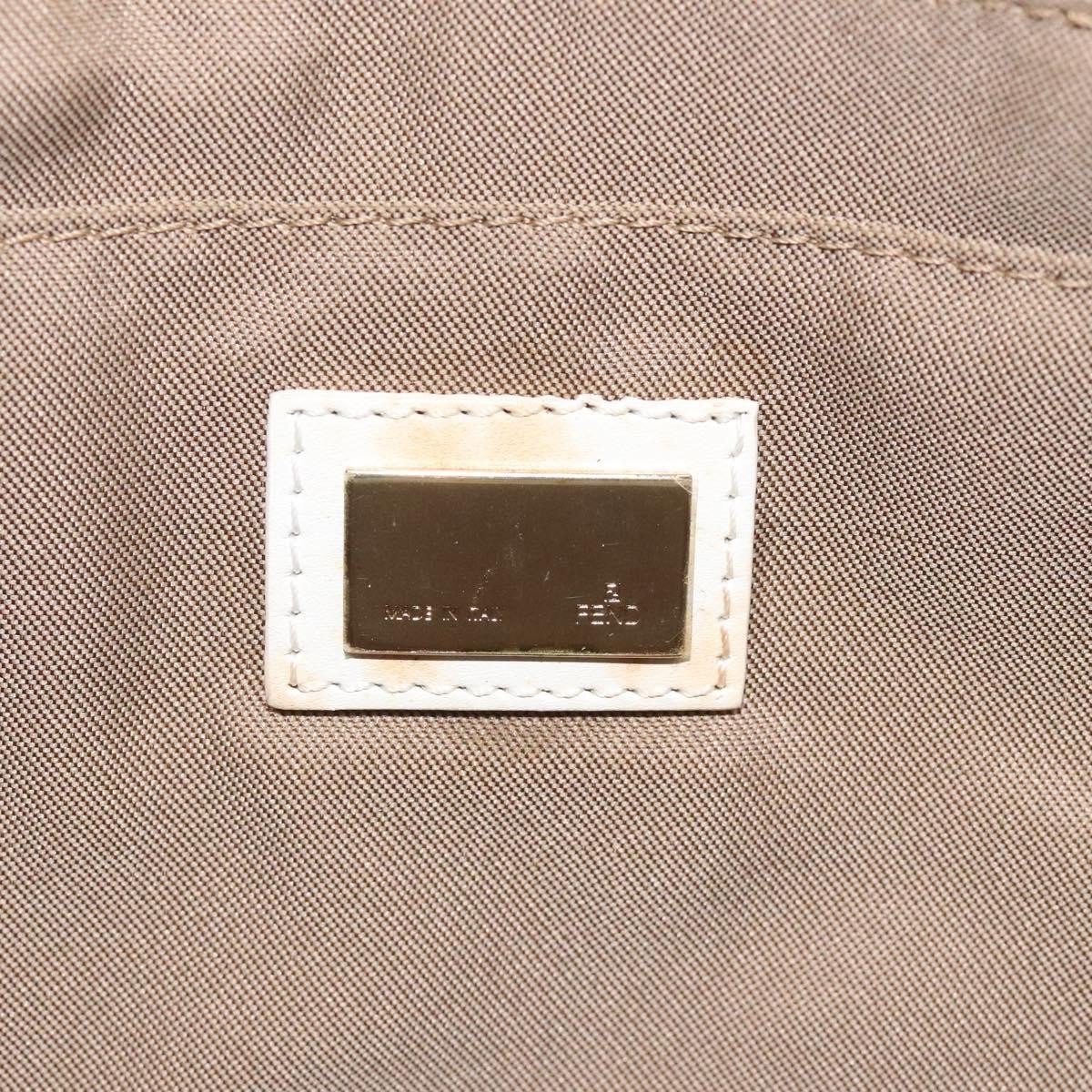 Fendi Fendi Vintage Tiger Tote Canvas Medium Wit