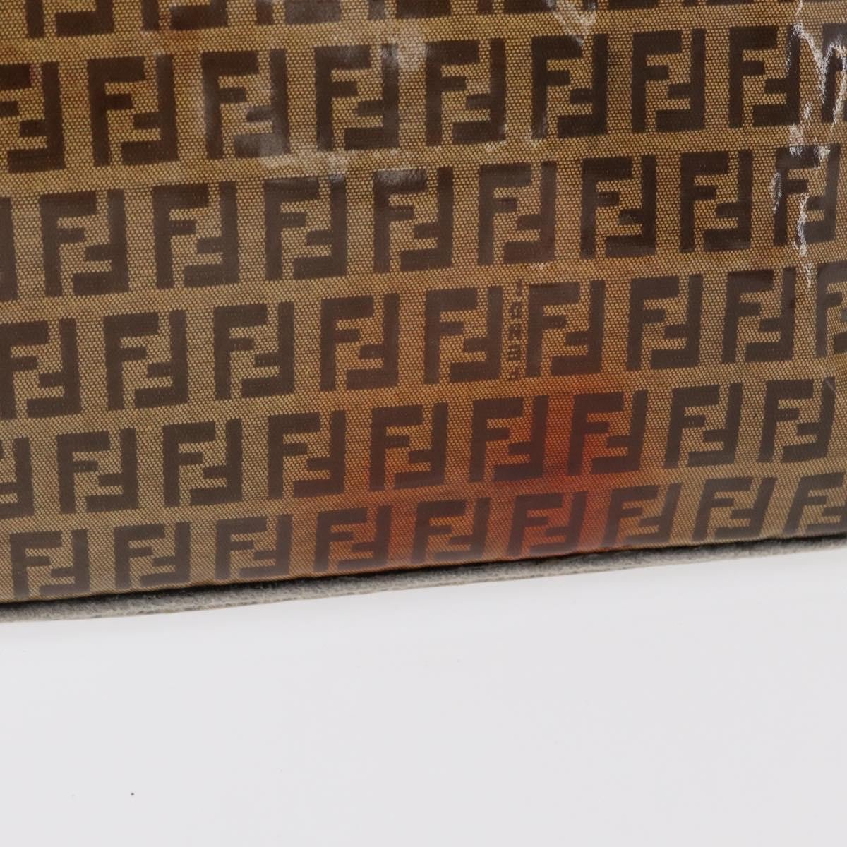 Fendi Mamma baguette Cuir verni Bruin