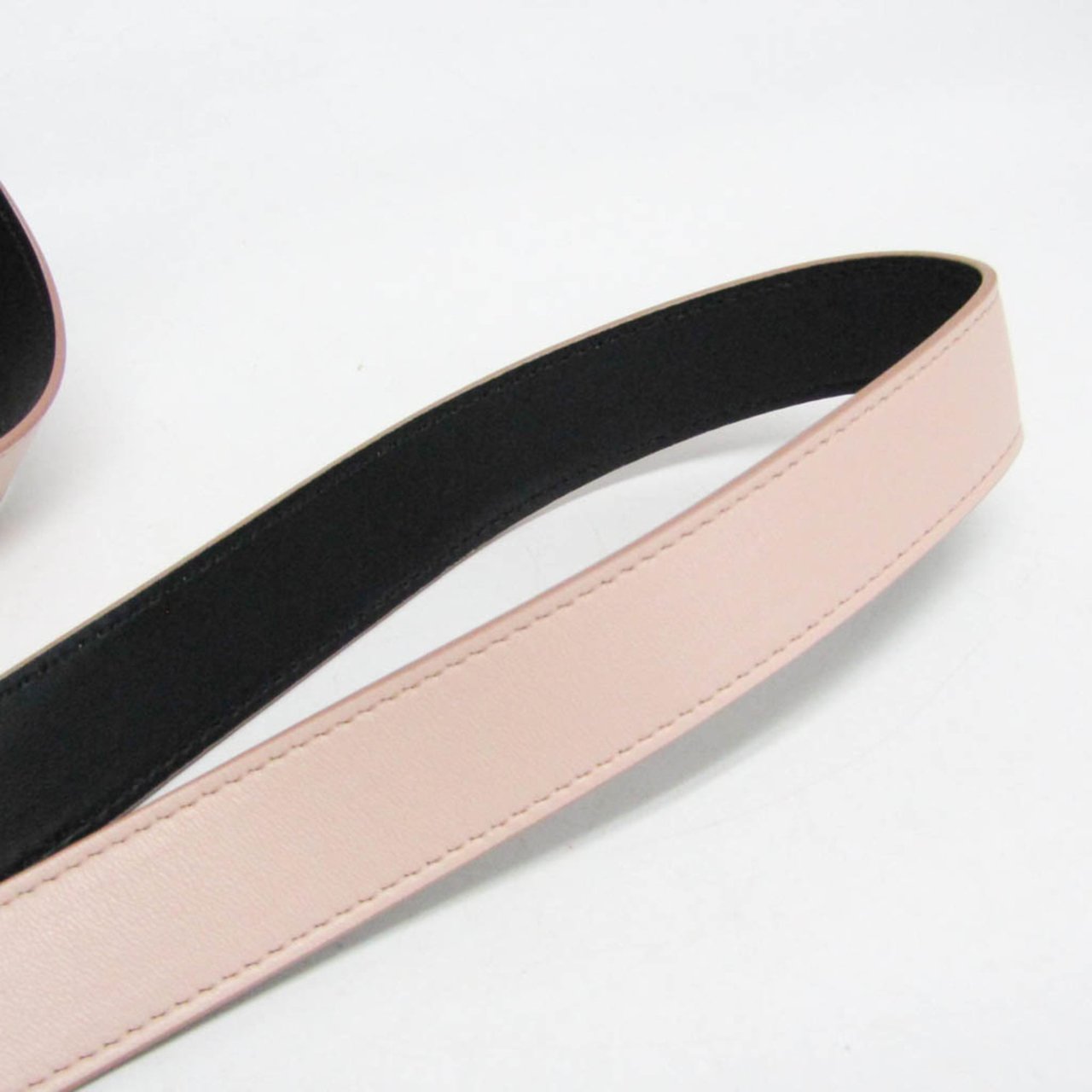 Fendi Logo Vertical Box Leather Roze