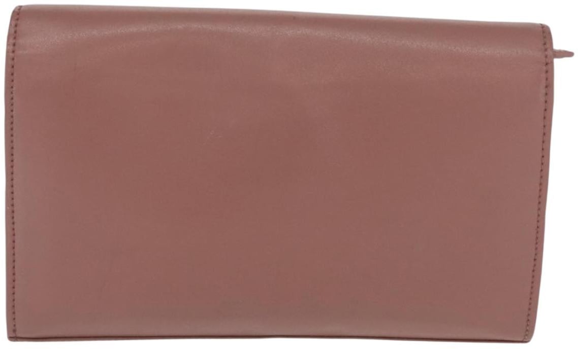 Fendi Fendi F is Fendi Wallet on Chain Leather Mini Roze