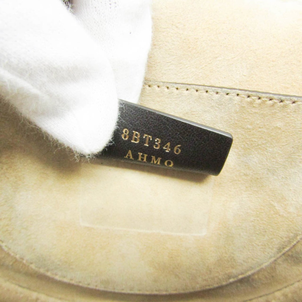Fendi Moonlight Flap Leather with Plexiglass Detail Wit