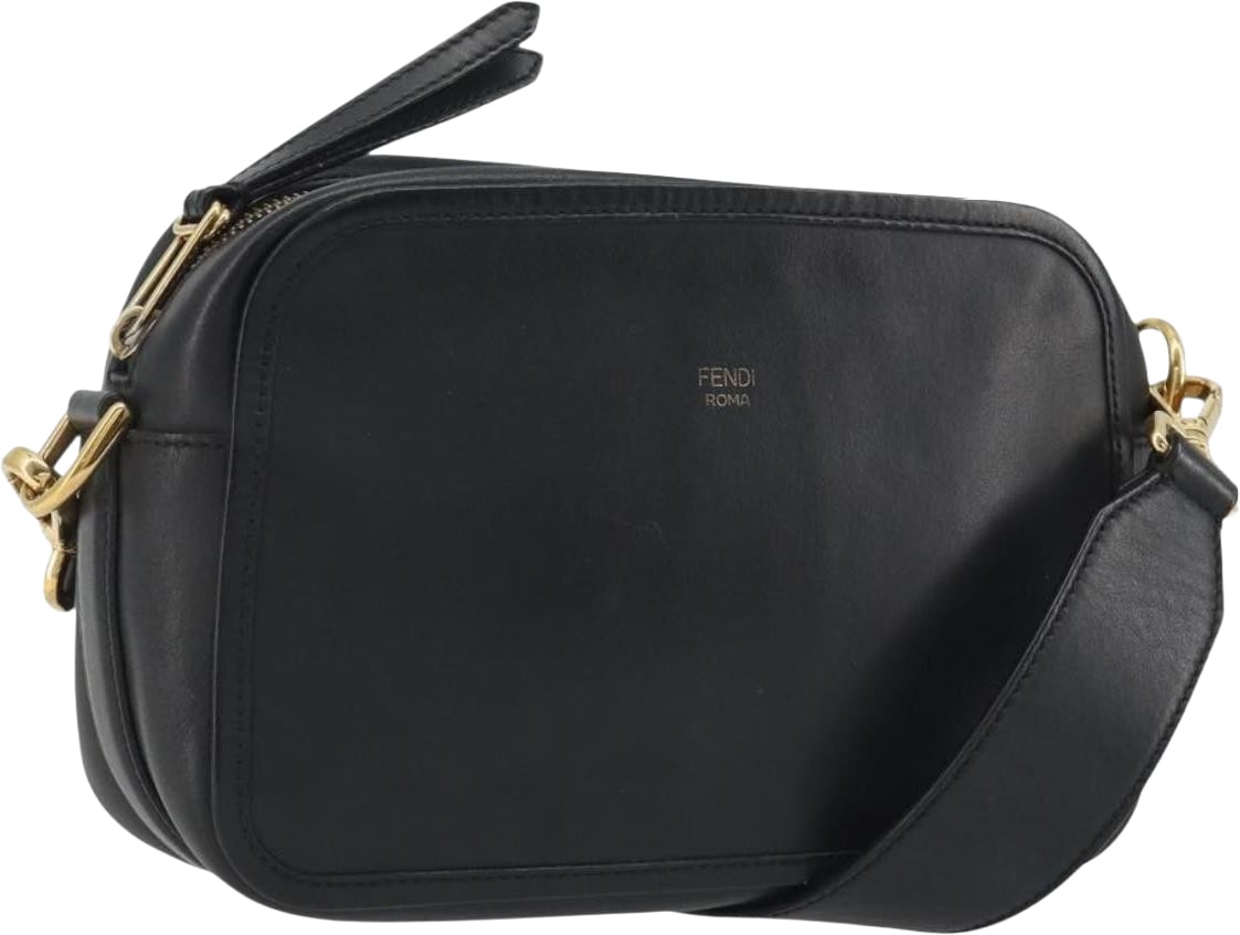 Fendi F is Fendi Camera Leather Small Navy