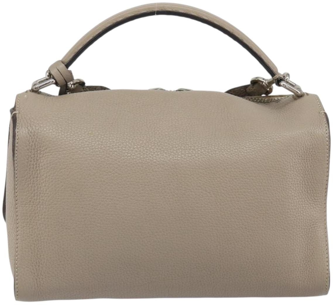 Fendi Fendi Selleria Lei Bag Leather Grijs