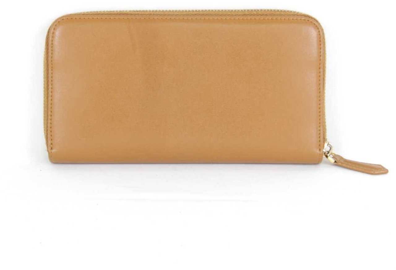 Fendi Dotcom Zip Around Wallet Leather Long Divers