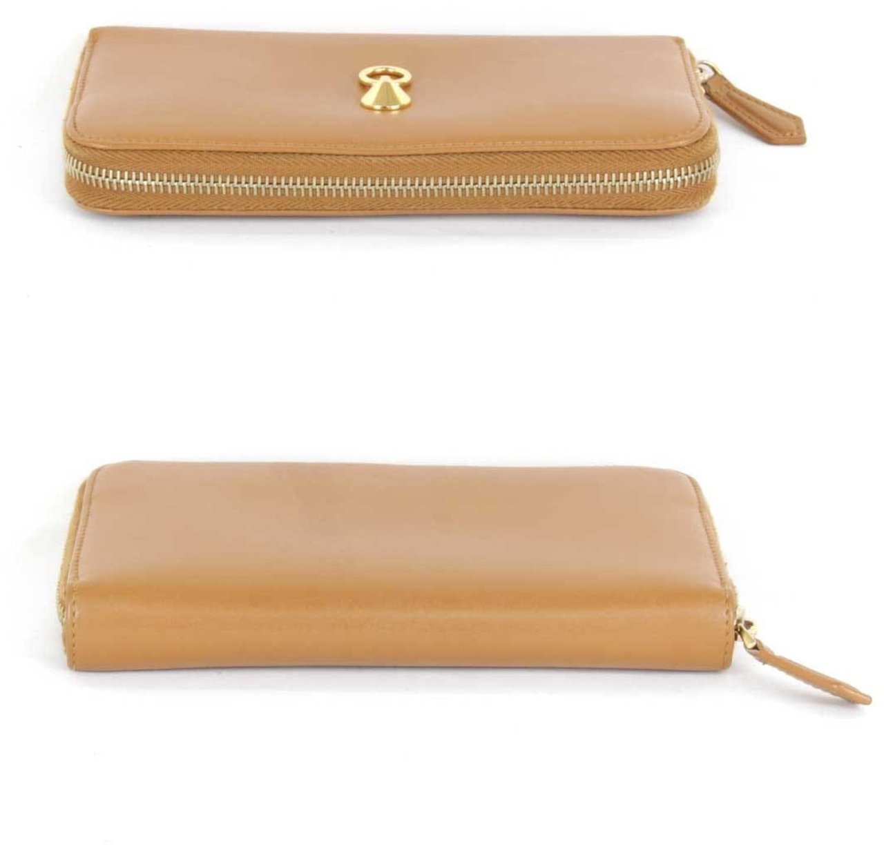 Fendi Dotcom Zip Around Wallet Leather Long Divers