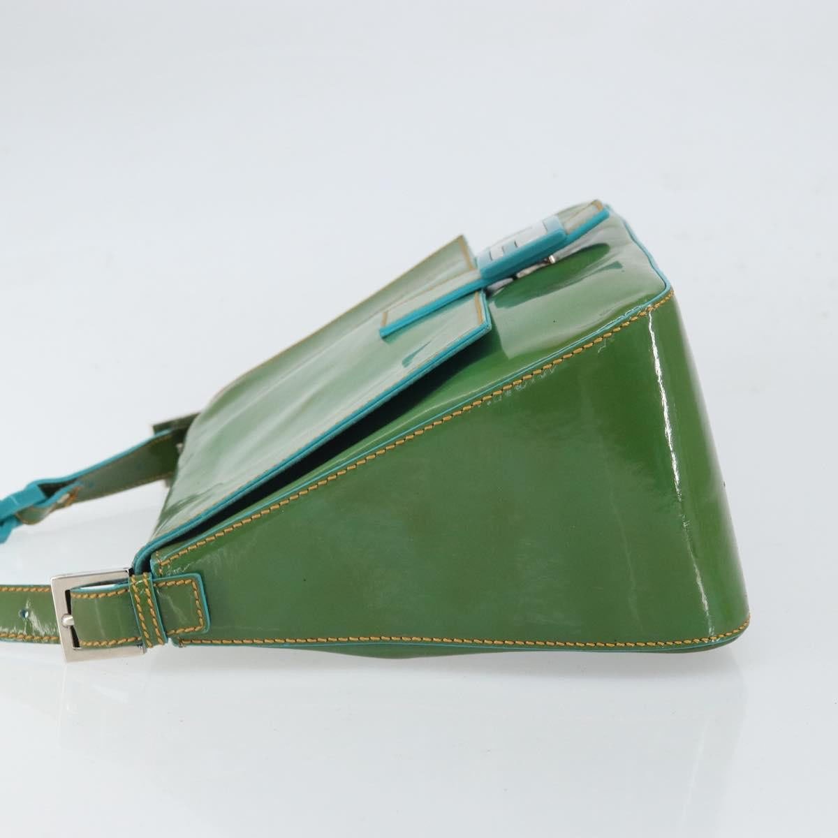 Fendi Fendi Forever Big Mama Bag Patent Groen