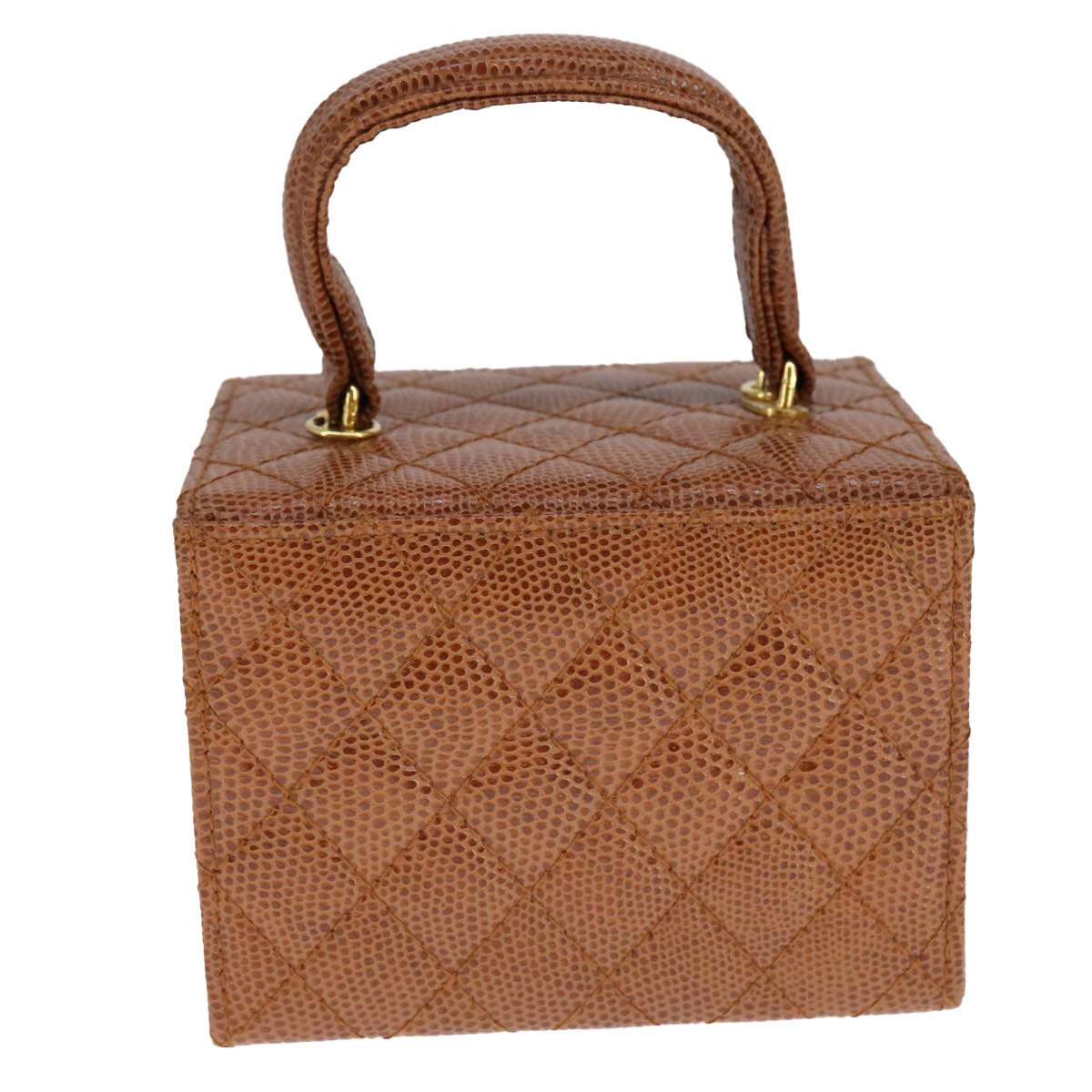 Fendi Fendi Vanity Clutch Leather Bruin