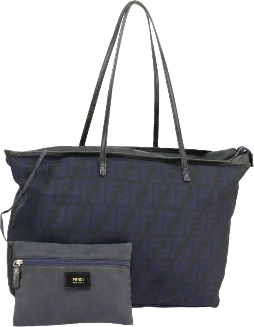 Fendi Zucca Tote bag FF motif Navy