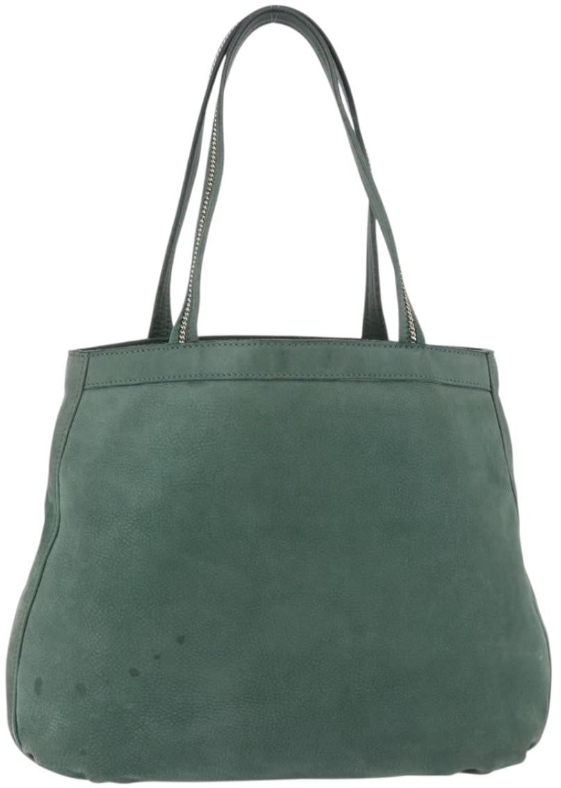 Fendi Vintage Tote leather Groen