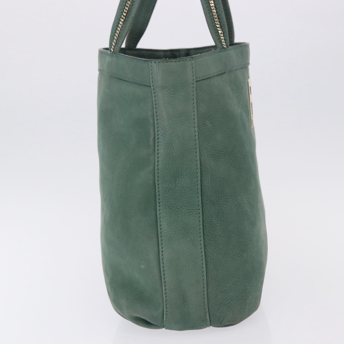 Fendi Vintage Tote leather Groen