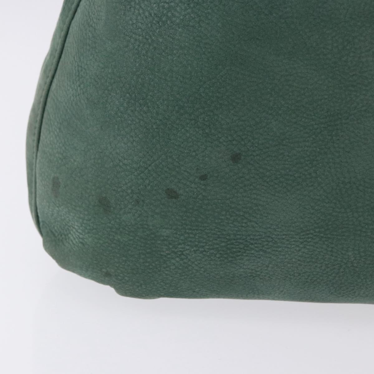 Fendi Vintage Tote leather Groen