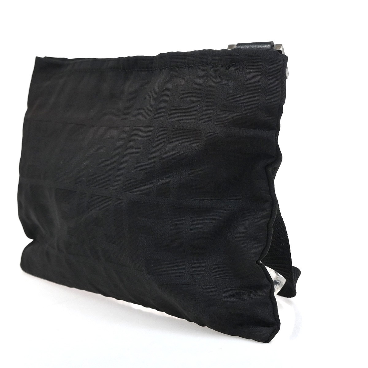 Fendi Fendi Vintage Shoulder Bag Zucca Canvas Medium Bruin