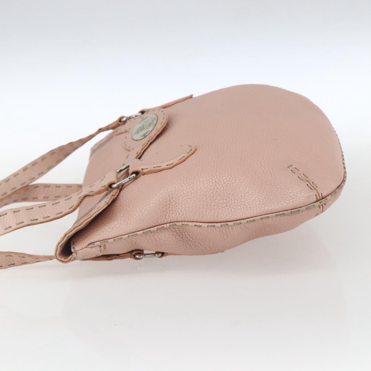 Fendi Fendi Selleria Tote Leather Roze