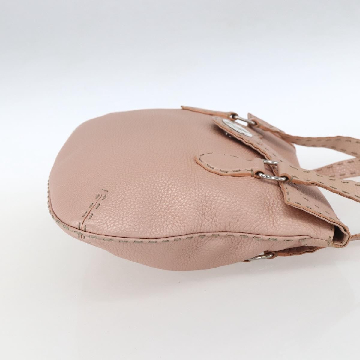 Fendi Fendi Selleria Tote Leather Roze