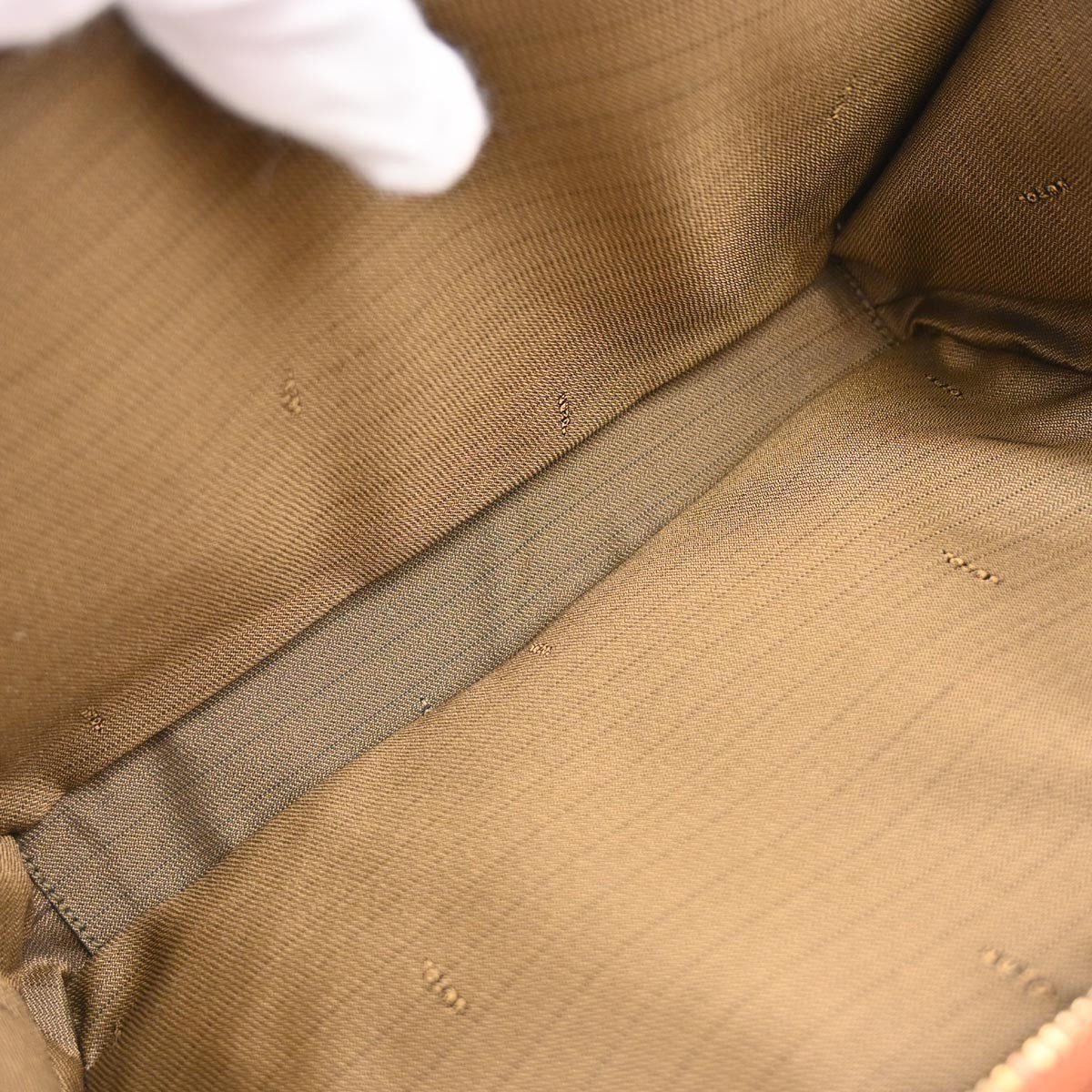 Fendi Fendi Vintage Shoulder Bag Leather Bruin