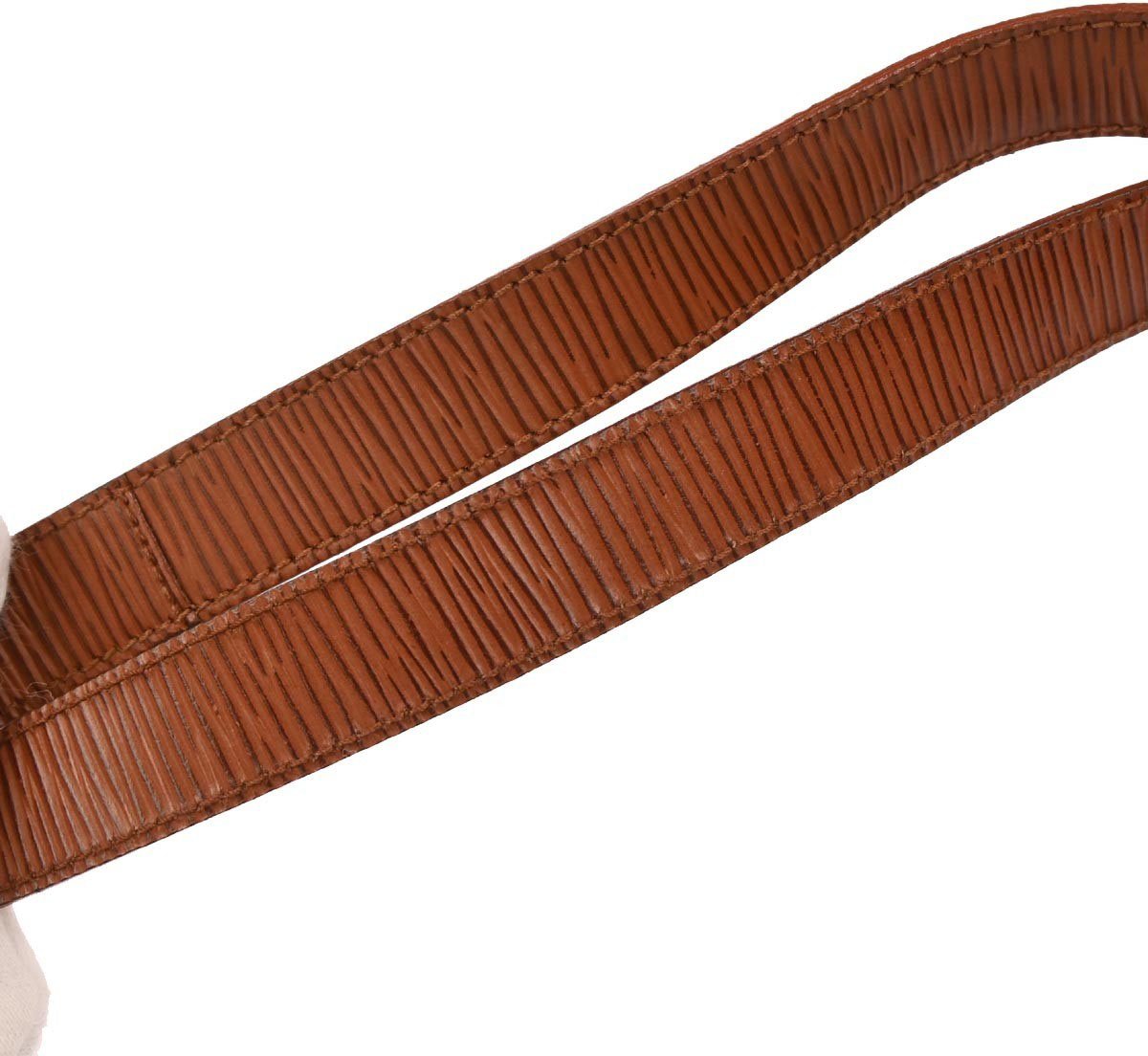 Fendi Fendi Vintage Shoulder Bag Leather Bruin