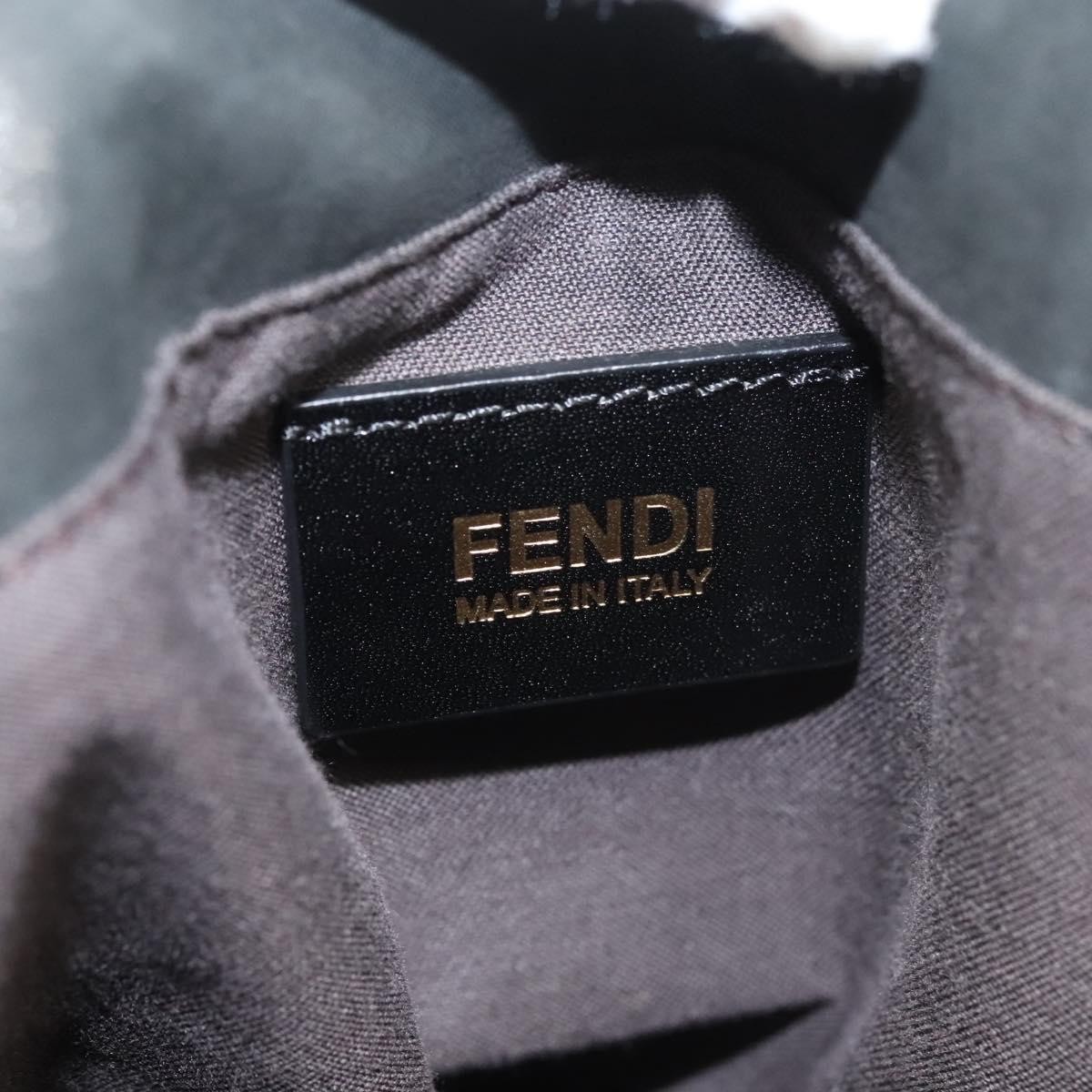 Fendi Fendi Vintage Convertible Tote Leather Zwart