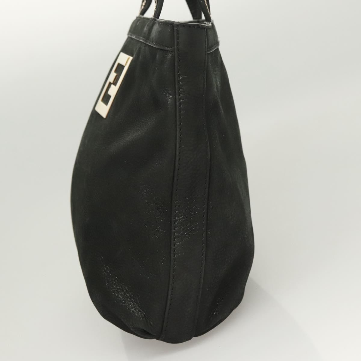 Fendi Fendi Vintage Convertible Tote Leather Zwart