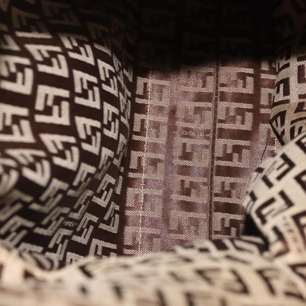 Fendi Fendi Vintage Tote Zucca Canvas Small Beige