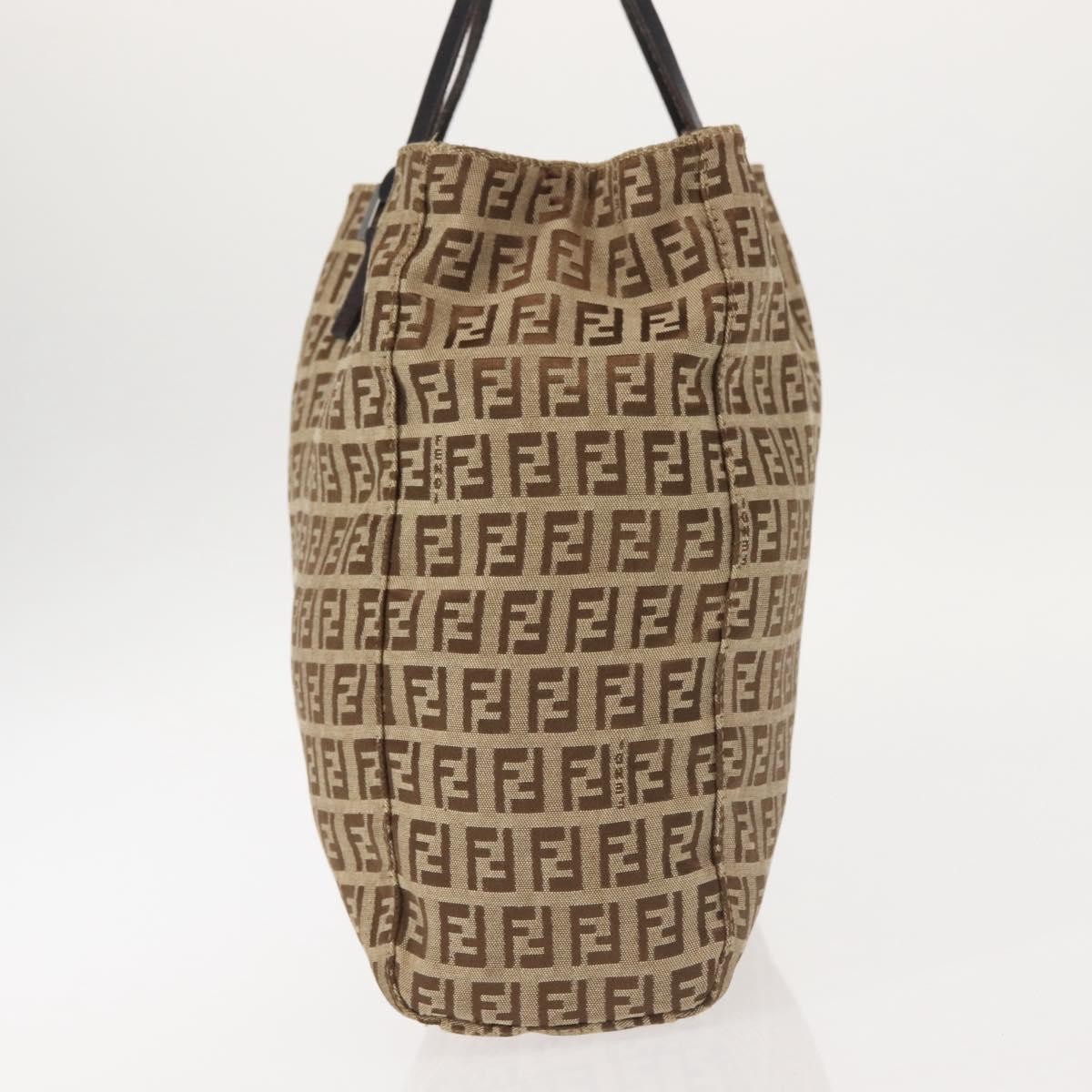 Fendi Fendi Vintage Tote Zucca Canvas Small Beige