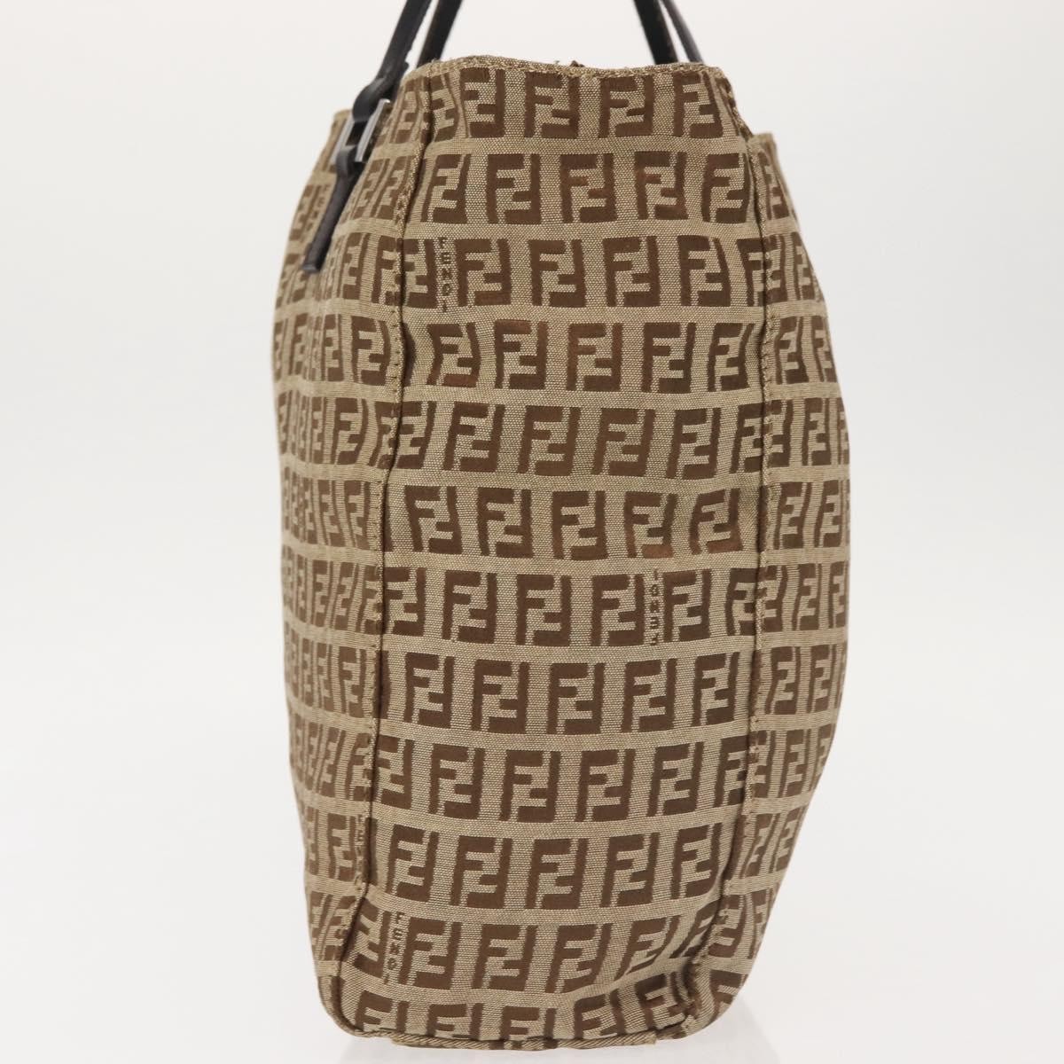 Fendi Fendi Vintage Tote Zucca Canvas Small Beige