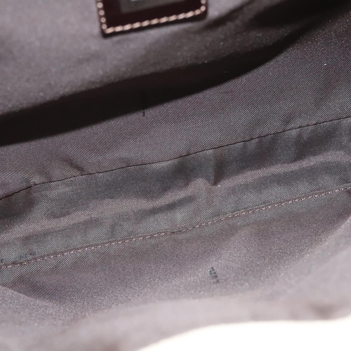 Fendi Fendi Mamma Baguette Shoulder Bag Canvas medium Beige