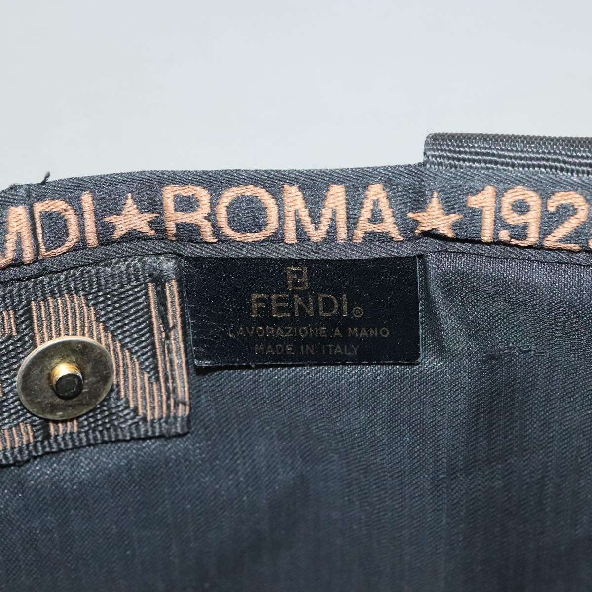 Fendi Fendi Zucca Tote bag Straw Zwart