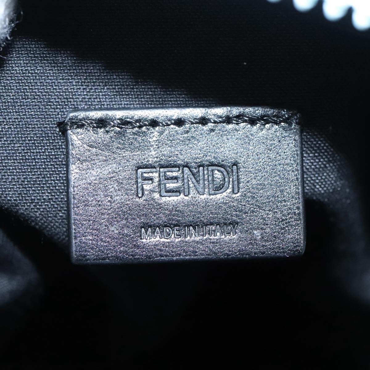 Fendi Crossbody Phone Holder Nylon Blauw