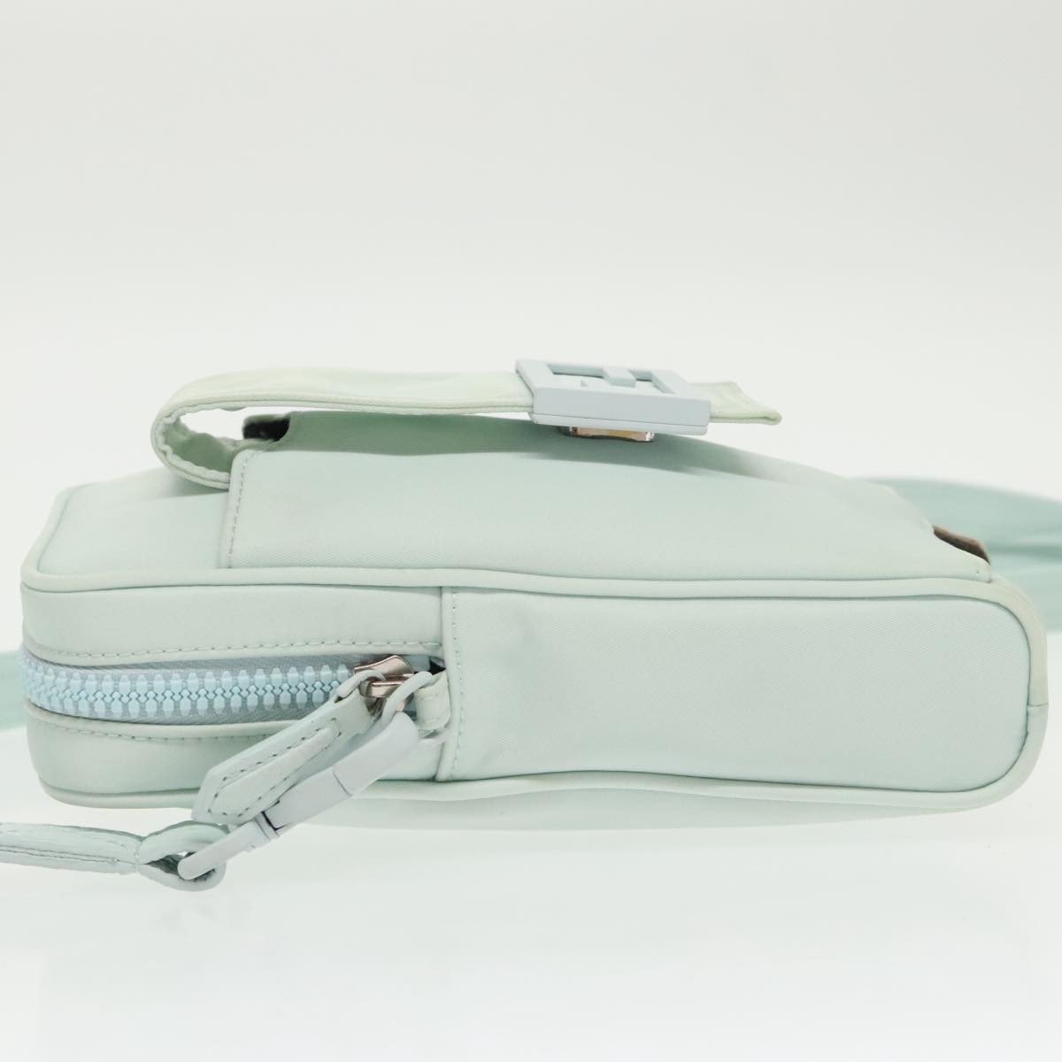Fendi Crossbody Phone Holder Nylon Blauw