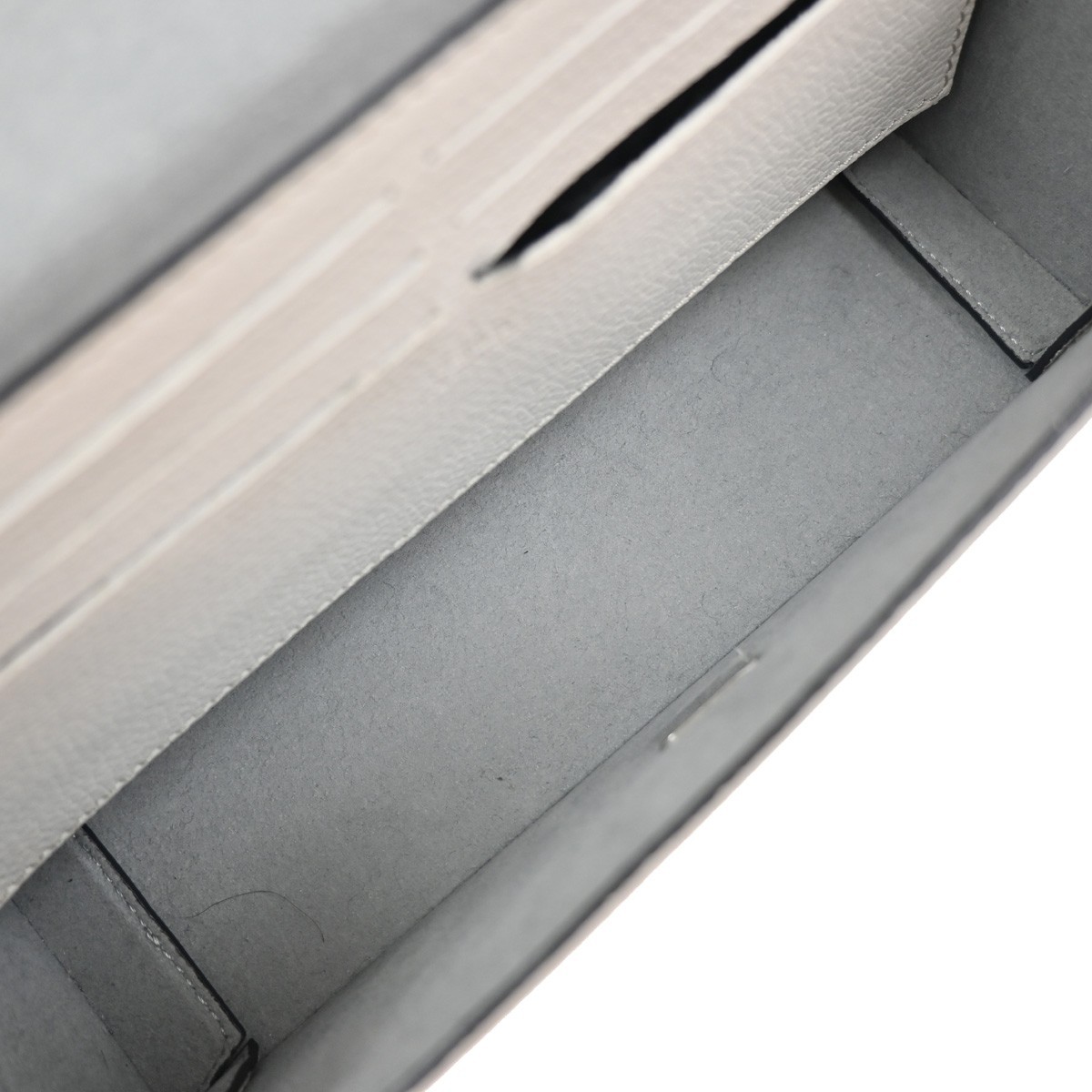 Fendi Fendi Baguette Soft Trunk Bag Zucca Leather Grijs