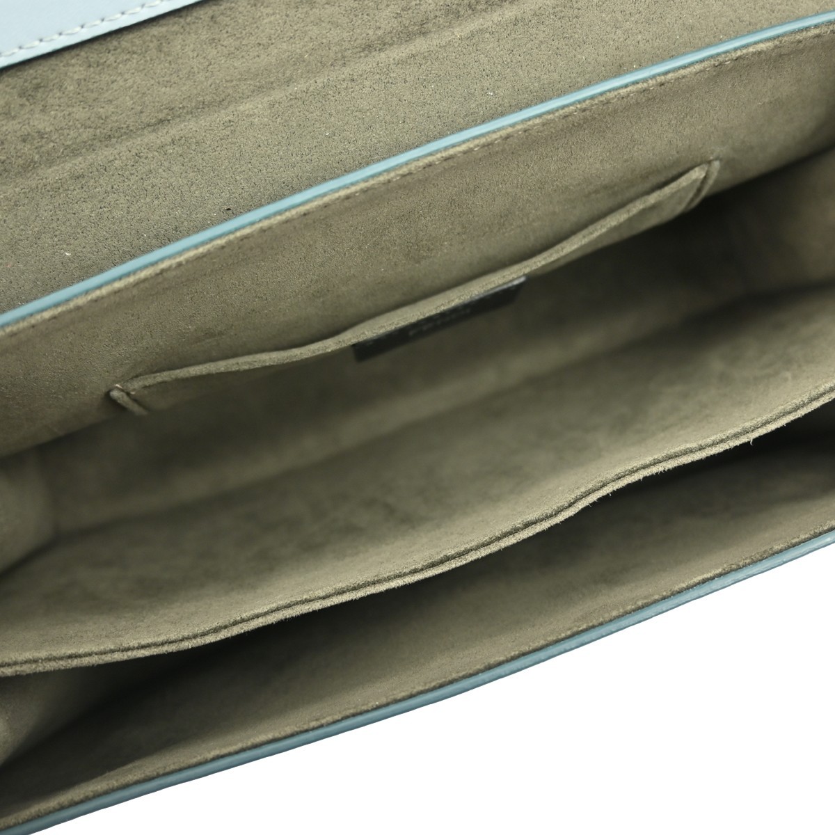 Fendi Fendi Flowerland Kan I Bag Embellished Leather Medium Blauw