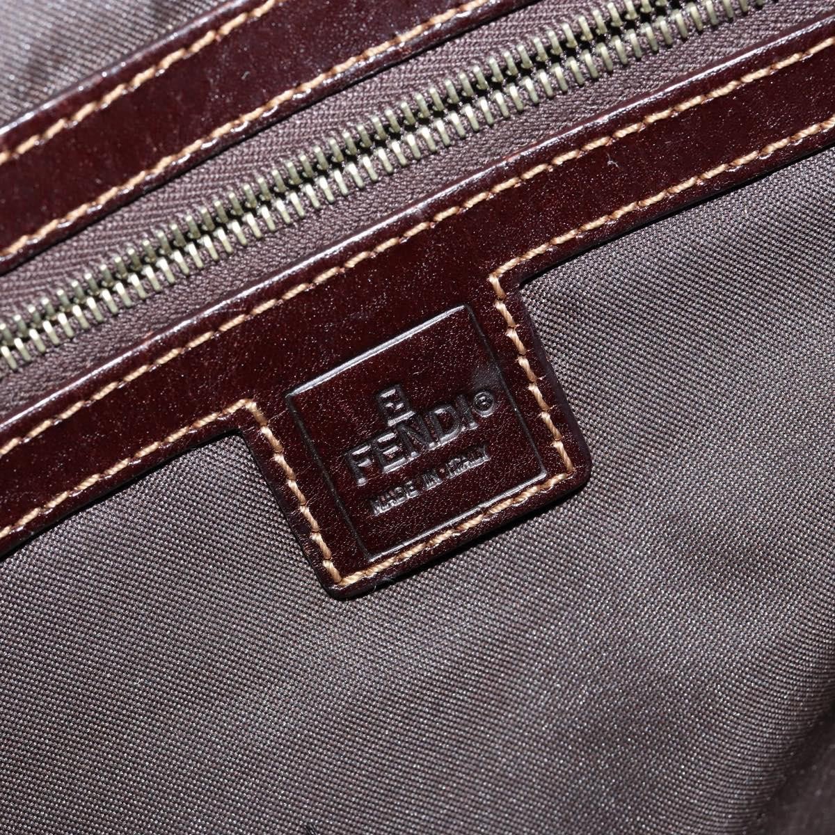 Fendi Fendi Zip Tote Canvas Beige