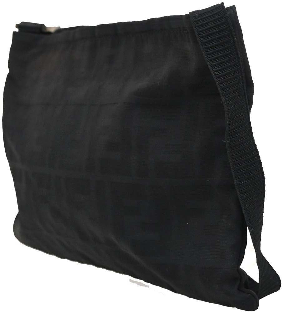 Fendi Logo Zucca Zucca Zwart