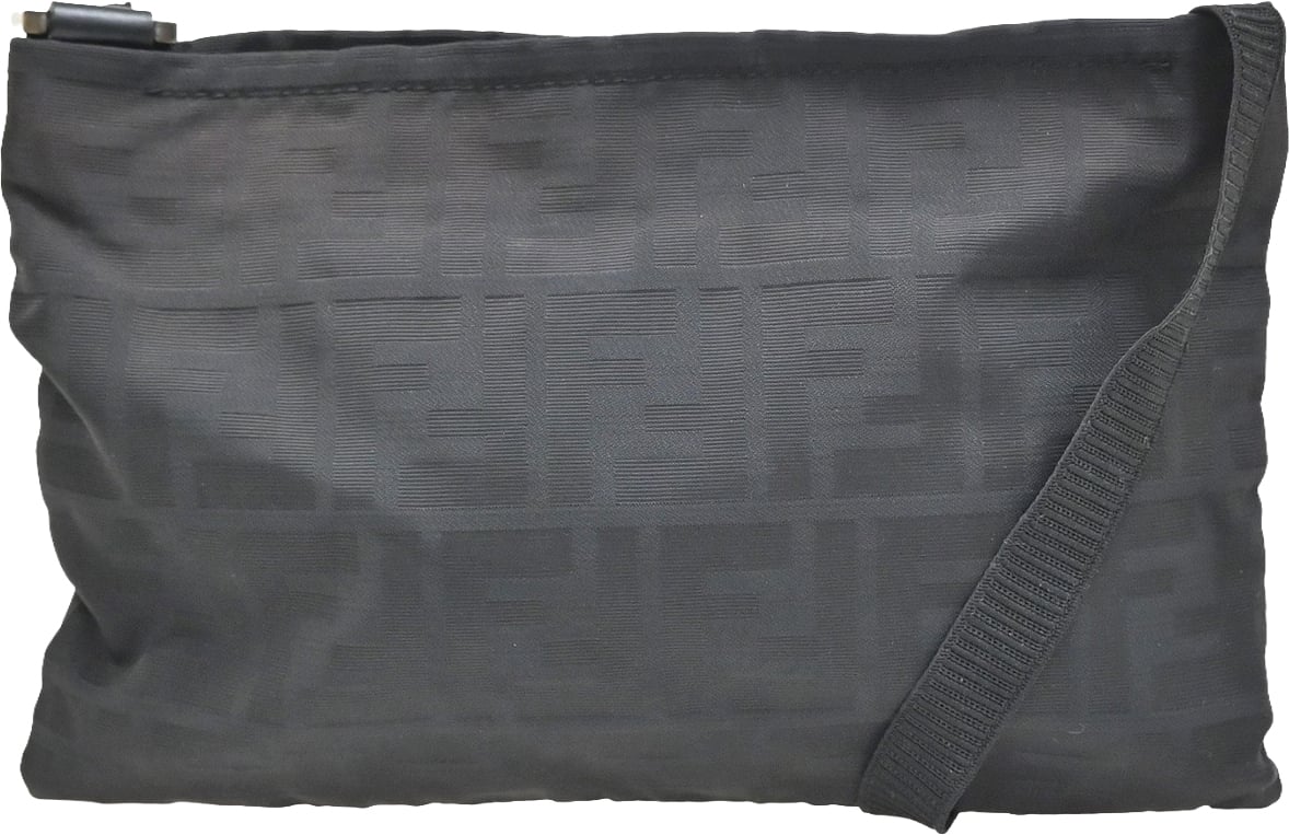 Fendi Logo Zucca Zucca Zwart