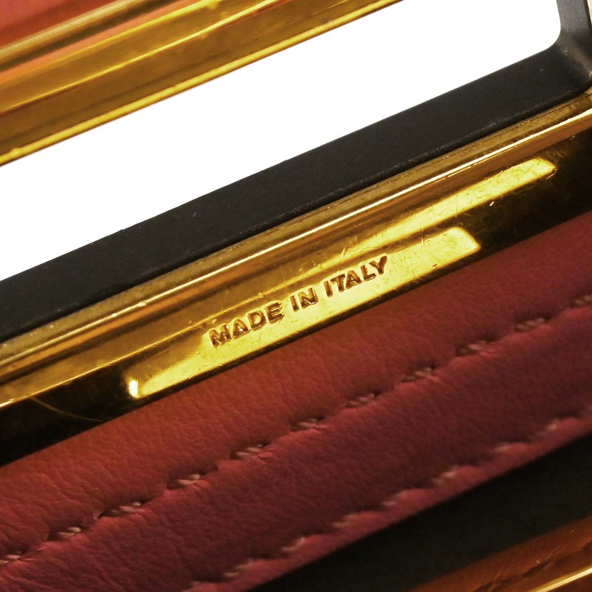 Fendi Fendi Peekaboo Essential Bag Leather Medium Roze