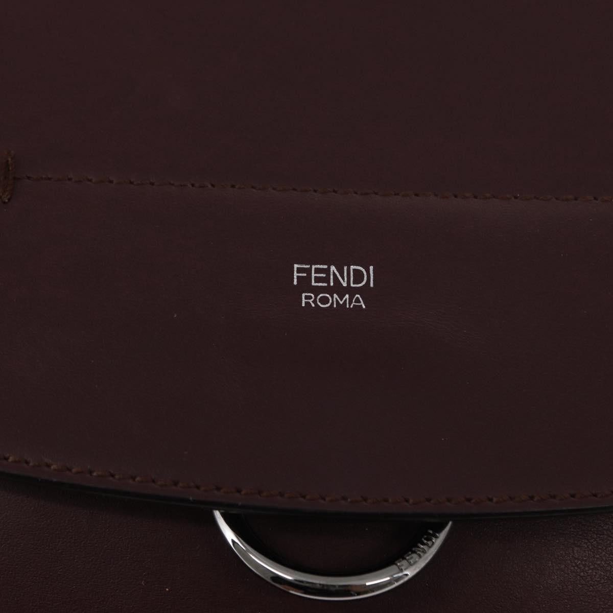 Fendi Fendi Back to School Backpack Leather Small Divers