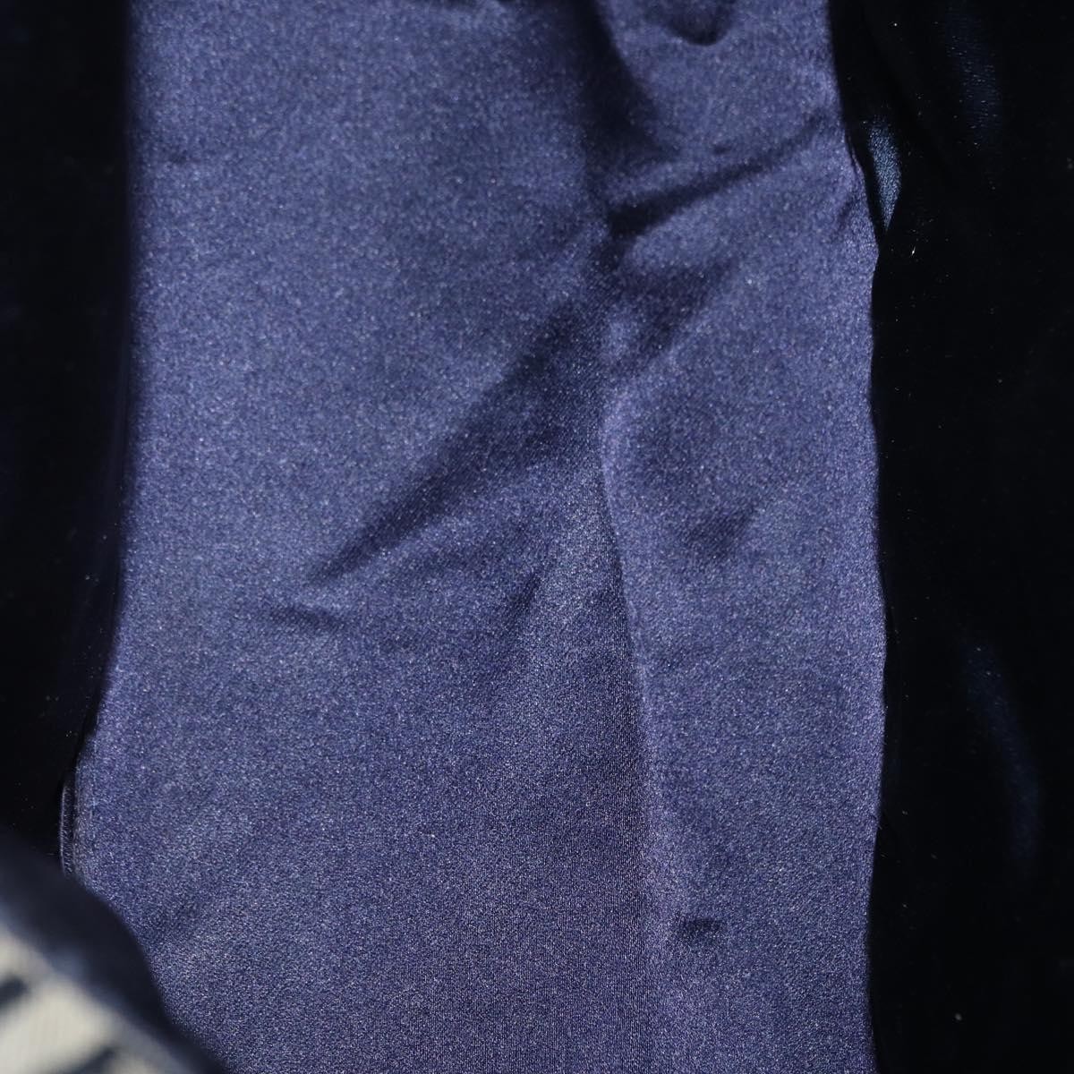 Fendi Fendi Mama Forever Bag Zucchino Canvas Mini Navy