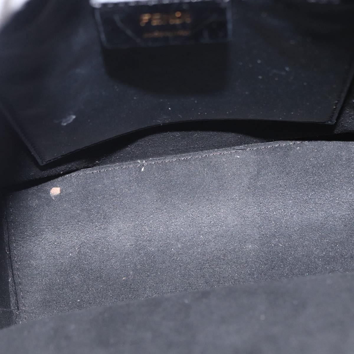 Fendi Fendi Pack Shopping Tote Leather Small Geel