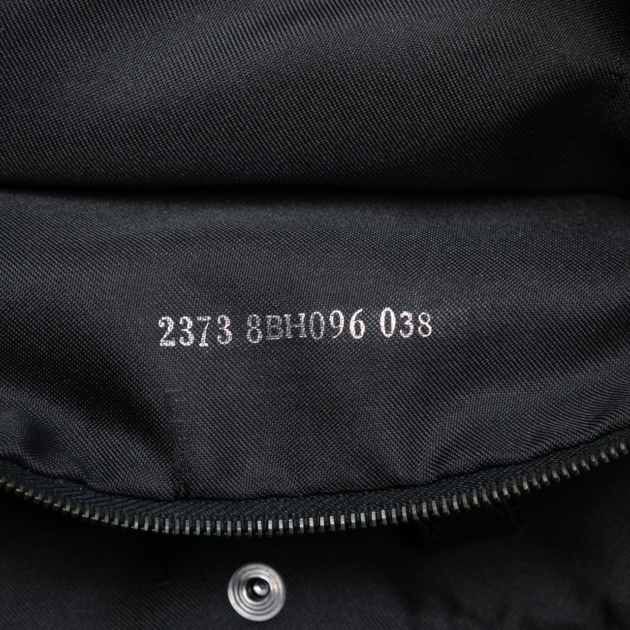 Fendi Zucchino Canvas Satchel Zwart