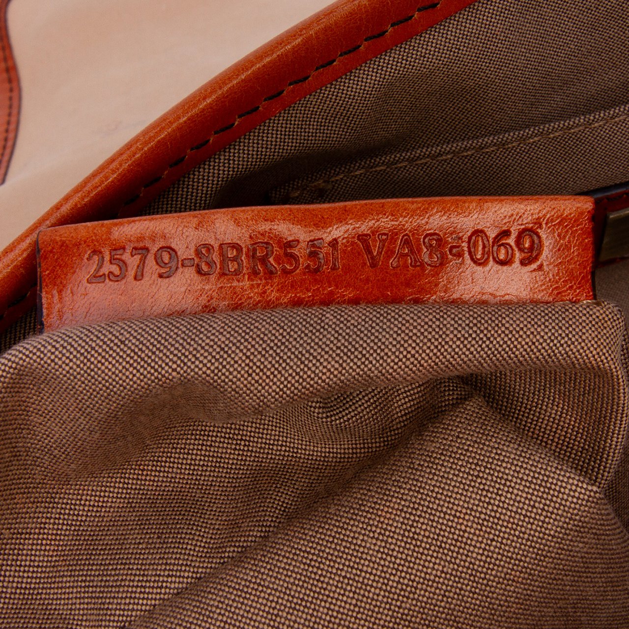 Fendi Nylon and Leather B Bis Shoulder Bag Bruin